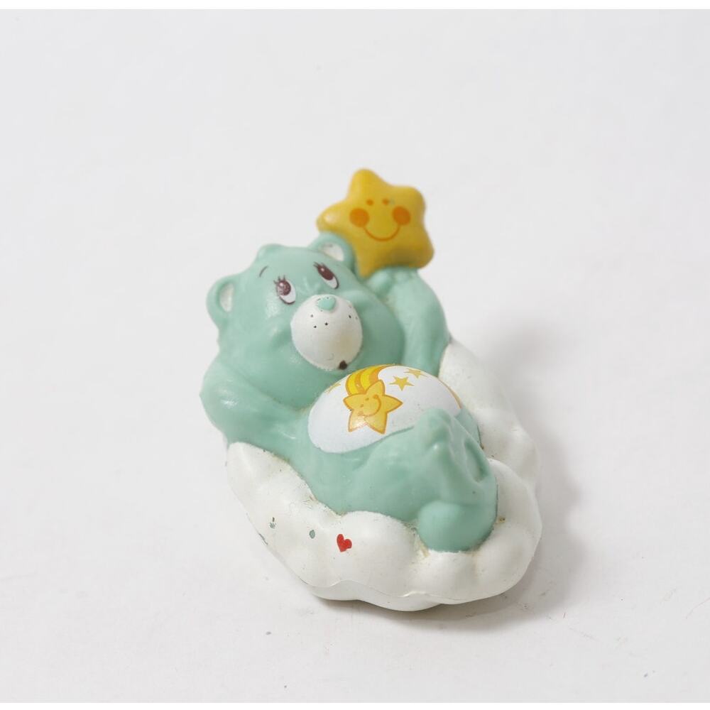 1983 Care Bears Wish Bear Wishing on a Star PVC Figurine ~ 260828-WH 1347